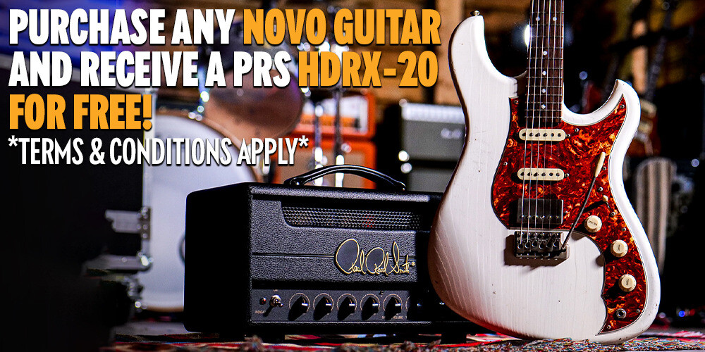 Peach Guitars | Novo x PRS HDRX-20 Promo!