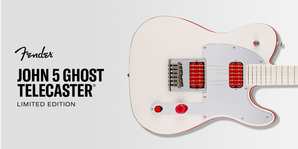 New Release | Fender John 5 GHOST Telecaster