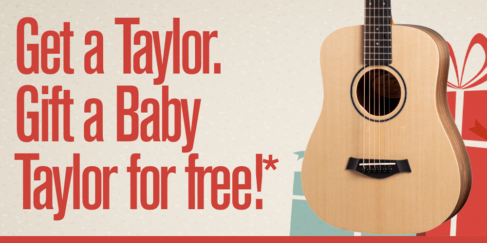 Peach Guitars | FREE Taylor Guitar offer!