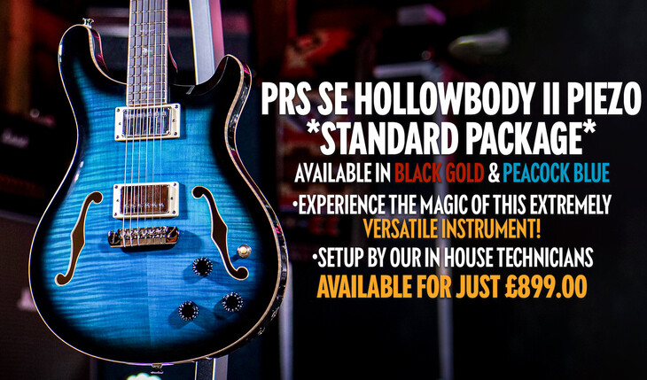 Unbeatable PRS SE Hollowbody II Piezo Offers at Peach Guitars!