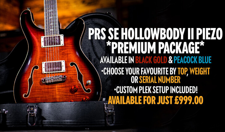 Unbeatable PRS SE Hollowbody II Piezo Offers at Peach Guitars!